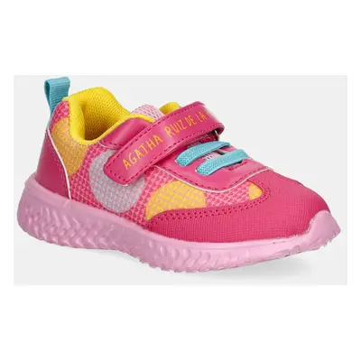 Dětské sneakers boty Agatha Ruiz de la Prada růžová barva, 252920