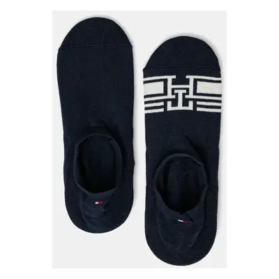 Ponožky Tommy Hilfiger 2-pack pánské, tmavomodrá barva, 701232940