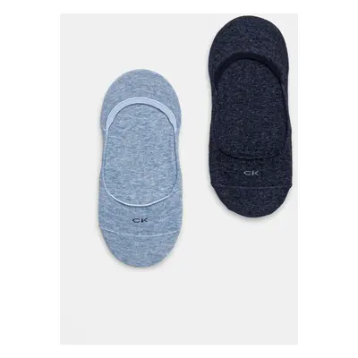 Ponožky Calvin Klein 2-pack dámské, černá barva, 701218767