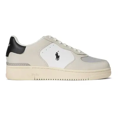 Kožené sneakers boty Polo Ralph Lauren Masters Crt bílá barva, 809960988002