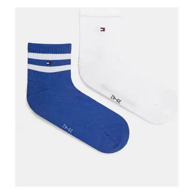 Ponožky Tommy Hilfiger 2-pack pánské, modrá barva, 701232937