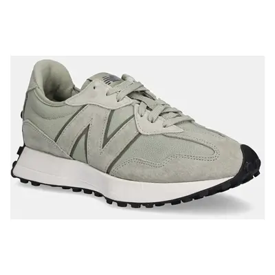 Sneakers boty New Balance 327 zelená barva, U327SWC