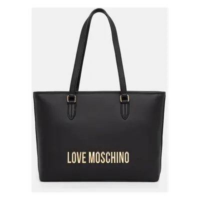 Kabelka Love Moschino černá barva, JC4190PP1