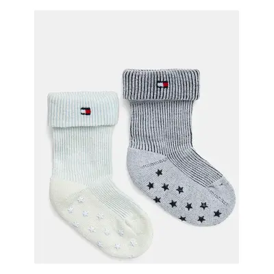 Dětské ponožky Tommy Hilfiger 2-pack modrá barva, 701229882