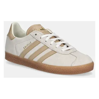 Dětské sneakers boty adidas Originals GAZELLE béžová barva, IH7506