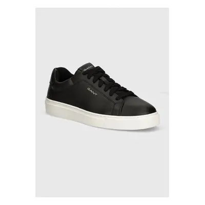 Kožené sneakers boty Gant Mc Julien černá barva, 29631555 G00