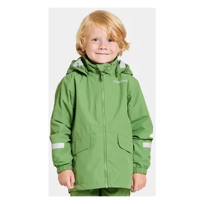 Dětská bunda Didriksons NORMA KIDS JKT zelená barva, 505264