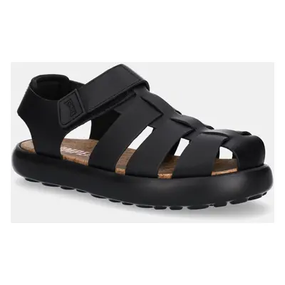 Kožené sandály Camper Pelotas Flota Sandal pánské, černá barva, K100938-003