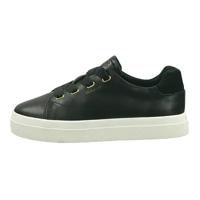 Kožené sneakers boty Gant Avona černá barva, 30531834.G00