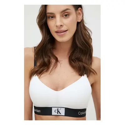 Podprsenka Calvin Klein Underwear bílá barva, 000QF7218E