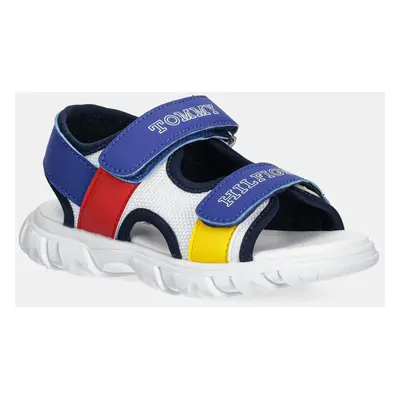 Dětské sandály Tommy Hilfiger modrá barva, T1B2-33897