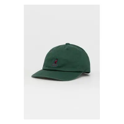 Čepice Kangol zelená barva, hladká, K5165HT.AL351-AL351