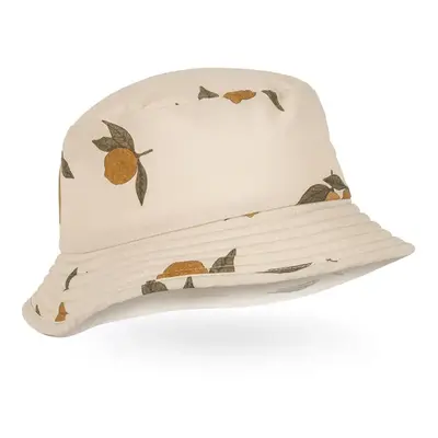 Dětský klobouk Konges Sløjd ASNOU BUCKET HAT béžová barva, KS102469