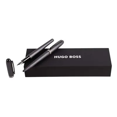 Sada plnicího a kuličkového pera Hugo Boss Set Contour Iconic