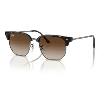 Dětské sluneční brýle Ray-Ban NEW CLUBMASTER hnědá barva, 0RJ9116S