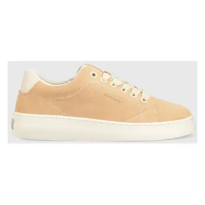 Semišové sneakers boty Gant Lawill oranžová barva, 26533924.G549