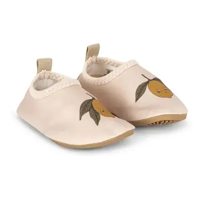 Dětské boty do vody Konges Sløjd ASTER SWIM SHOES béžová barva, KS102481