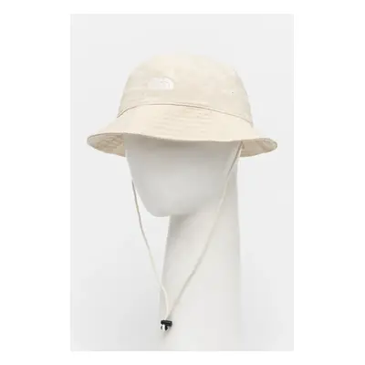 Klobouk The North Face Norm Bucket béžová barva, NF0A7WHNXMO1