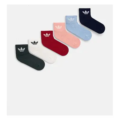 Dětské ponožky adidas Originals KIDS SOCK 6-pack IY6688