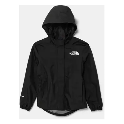 Dětská nepromokavá bunda The North Face ANTORA RAIN JACKET černá barva, NF0A8A49KX71