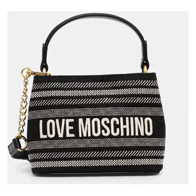 Kabelka Love Moschino černá barva, JC4240PP0MKO100A