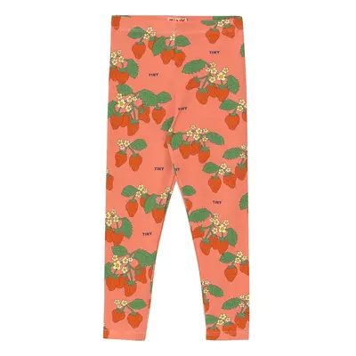 Dětské plavecké legíny Tinycottons STRAWBERRIES PANT růžová barva, SS25-292