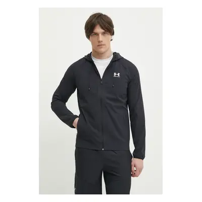 Větrovka Under Armour Vibe černá barva, přechodná, 6003001