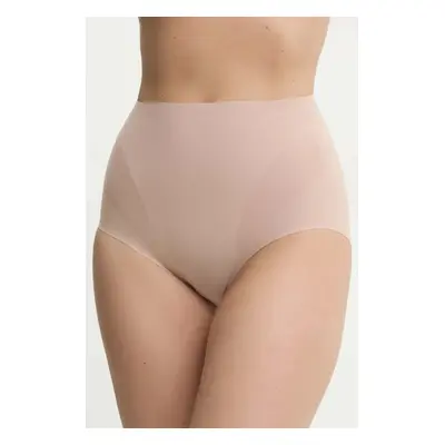 Tvarující kalhotky Calvin Klein Underwear béžová barva, LV00QF8166