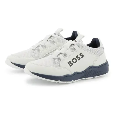 Dětské sneakers boty BOSS bílá barva, J51648