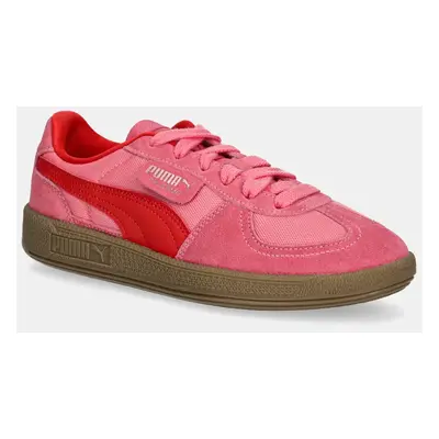 Dětské sneakers boty Puma Palermo Love růžová barva, 400936