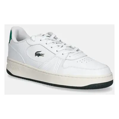 Kožené sneakers boty Lacoste L001 MID LEATHER bílá barva, 48SMA0021