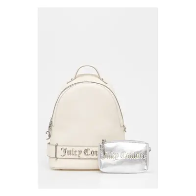 Batoh Juicy Couture Jasmine dámský, béžová barva, malý, s aplikací, BIJJM3061WVP000