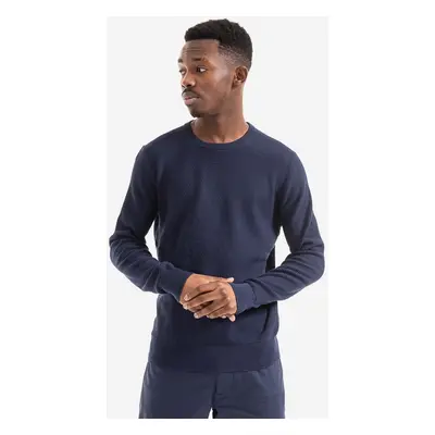 Svetr Polo Ralph Lauren Coolmax Longsleeve Crewneck pánský, tmavomodrá barva, 781862820001-navy