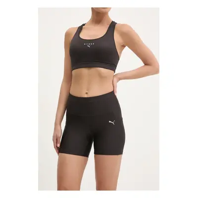 Běžecké šortky Puma Velocity černá barva, high waist, 526590