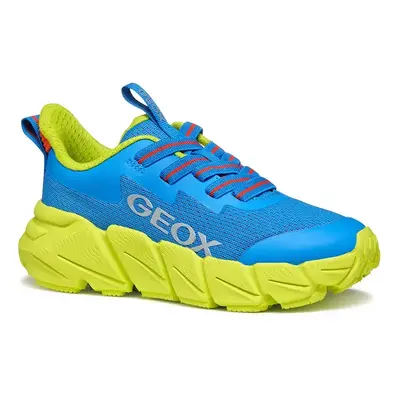 Dětské sneakers boty Geox FLEXYPER FAST zelená barva, J46N1A.0149J