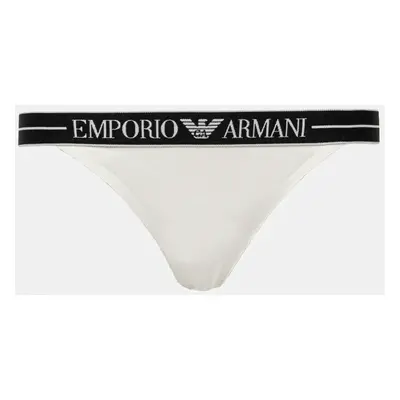 Tanga Emporio Armani Underwear 2-pack bílá barva, EW000405 AF10881