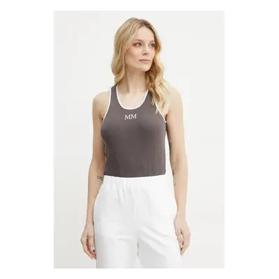 Top Max Mara Leisure hnědá barva, 2516941027600