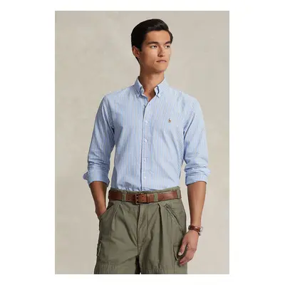 Bavlněná košile Polo Ralph Lauren regular, s límečkem button-down, 710928918