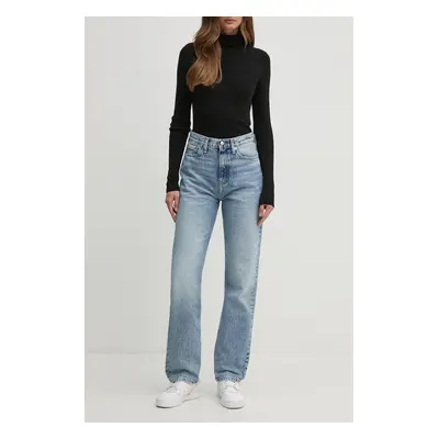 Džíny Calvin Klein Jeans dámské, high waist, J20J224031