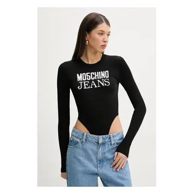 Body Moschino Jeans černá barva, 1181 3203