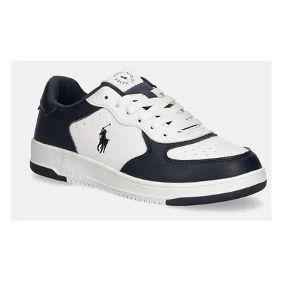 Dětské sneakers boty Polo Ralph Lauren MASTERS COURT bílá barva, RL01247100