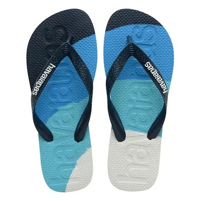 Žabky Havaianas LOGOMANIA COLORS II tmavomodrá barva, 4147526.5558