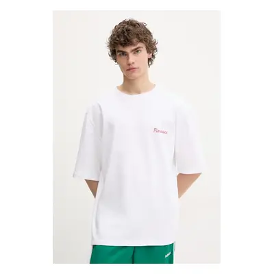 Bavlněné tričko Fiorucci Candy Logo Relaxed Fit T-Shirt bílá barva, s potiskem, U02SPTSH101CJ01W