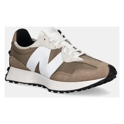 Sneakers boty New Balance 327 zelená barva, U327SBC