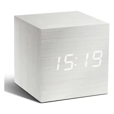 Stolní hodiny Gingko Design Cube Click Clock