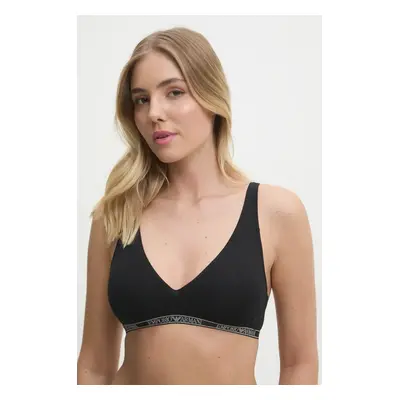 Podprsenka Emporio Armani Underwear černá barva, EW000435 AF10889