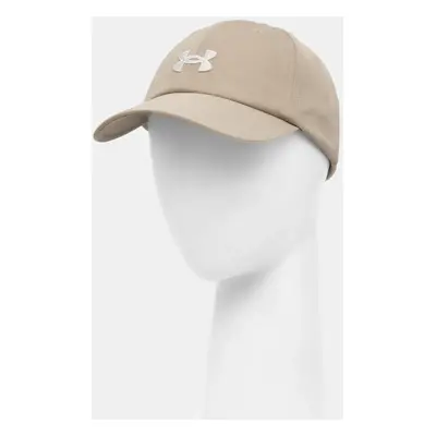 Kšiltovka Under Armour béžová barva, s aplikací, 1376705