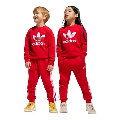 Tepláková souprava adidas Originals červená barva, JC6615