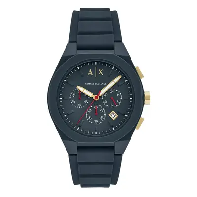 Hodinky Armani Exchange RAFAEL černá barva, AX4168