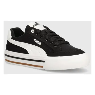 Dětské tenisky Puma Court Classic Vulc FS JR černá barva